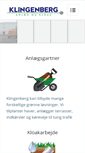 Mobile Screenshot of klingenberg.dk